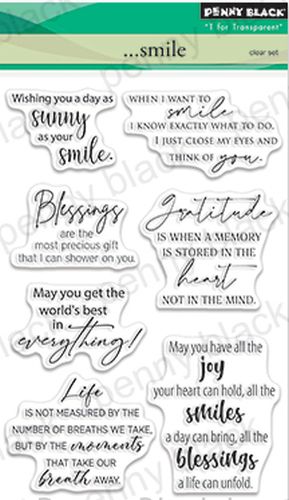 Penny Black - 30-899 Smile 4x6