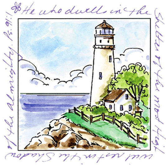 Art Impressions - M3175 Lighthouse Window*
