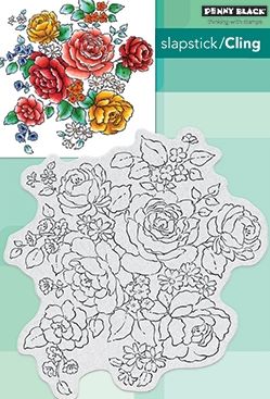 Penny Black - 40-616 Floral Medley..