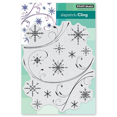 Penny Black - 40-640 Snowflake Medley stamp