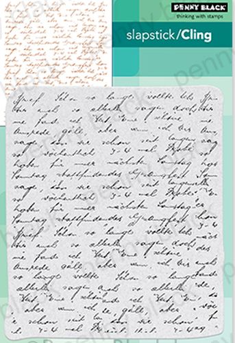 Penny Black - 40-780 Letter Background - 1 only left
