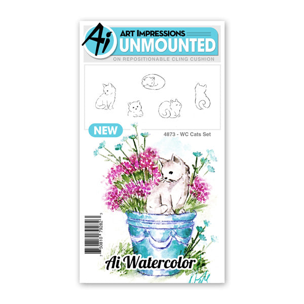 Art Impressions - 4873 WC Cats set*