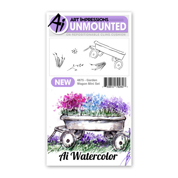 Art Impressions - 4875 Garden Wagon Mini Set*