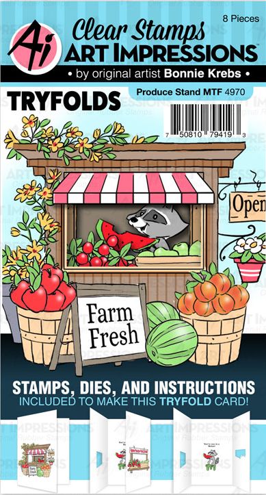 Art Impressions - 4970 Produce Stand*