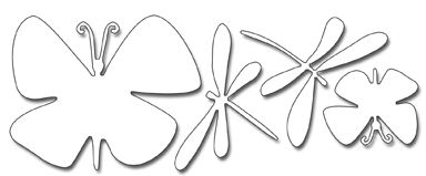 Penny Black Die - 51-006 Flutters…….