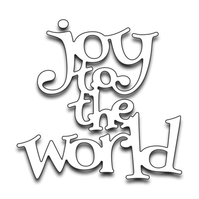 Penny Black - 51-263 Joy to the World die…….