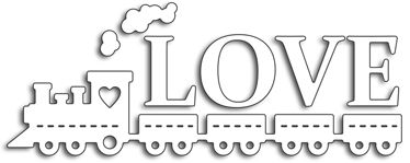 Penny Black - 51-487 Love Train (die)