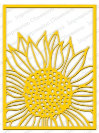Impression Obsession - Die515-YY Sunflower Background