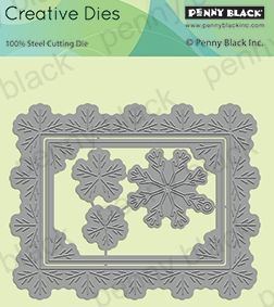 Penny Black 51-565 Snowflake Frame die…….