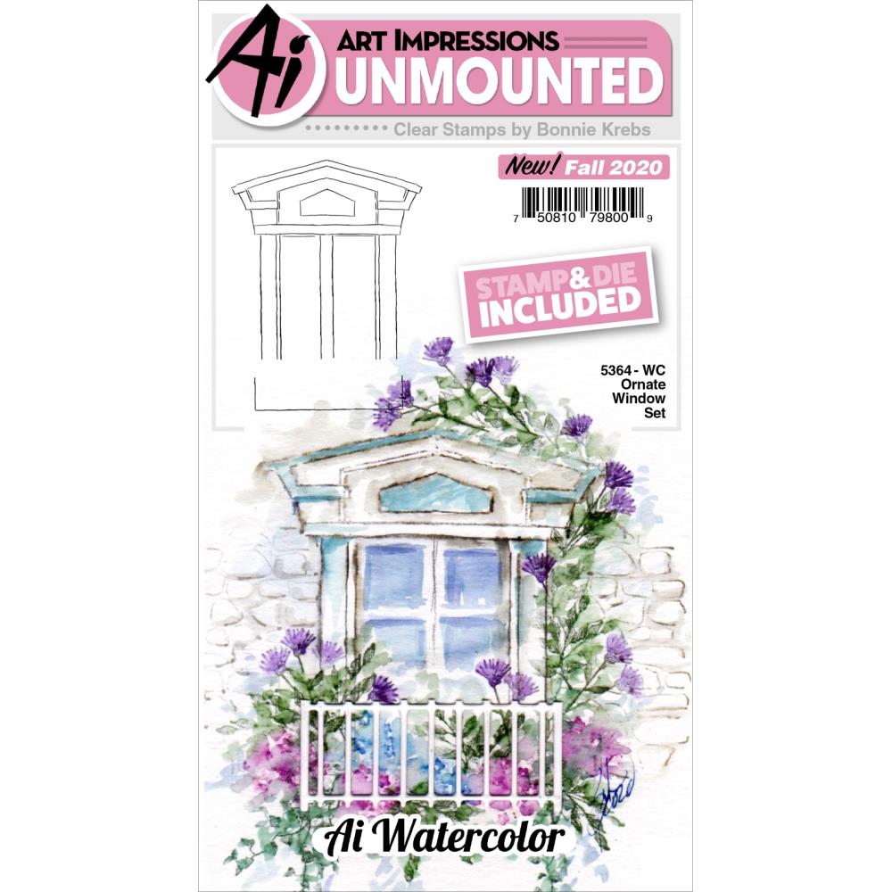 Art Impressions - 5364 Ornate Window (stamp & die set)