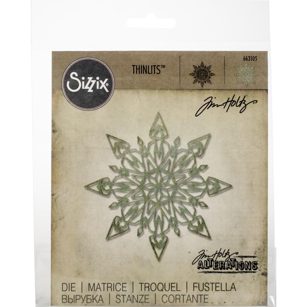 Tim Holtz / Sizzix 663105 Flurry #1 die........