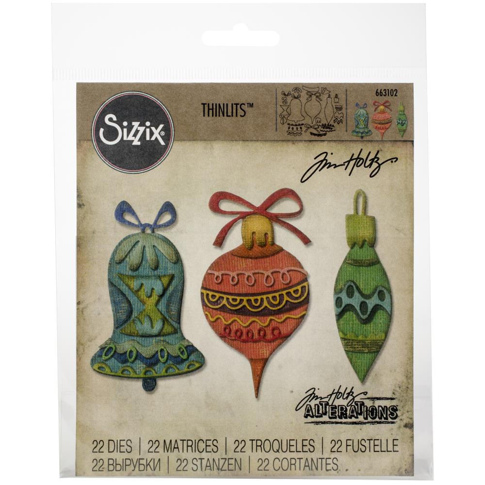 Tim Holtz /Sizzix 663102 Whimsy Decor die set......