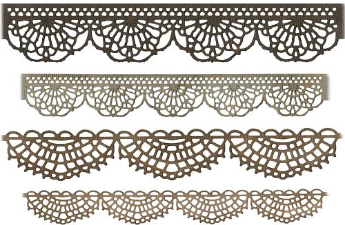 Tim Holtz / Sizzix 664178 Crochet (thinlits die set)……