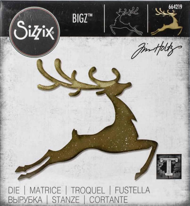 Tim Holtz 664219 Reindeer........