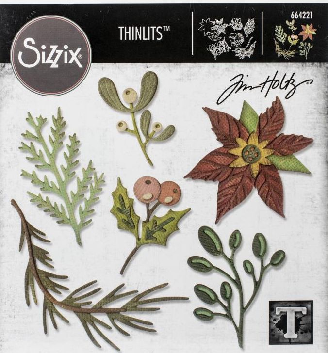 Tim Holtz 664221 Large Funky Festive Florals die........