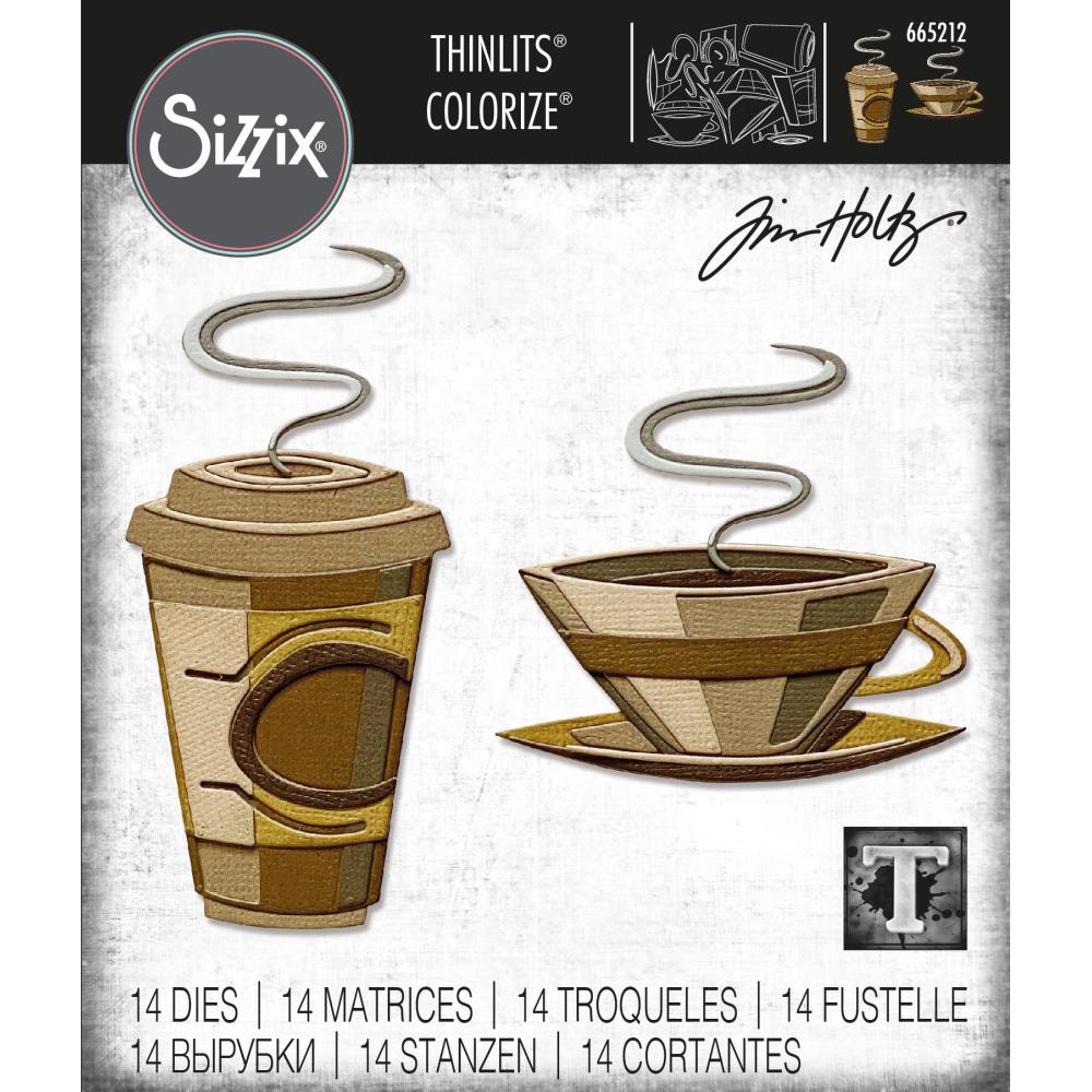 Tim Holtz/Sizzix 665212 Cafe Colorize..........
