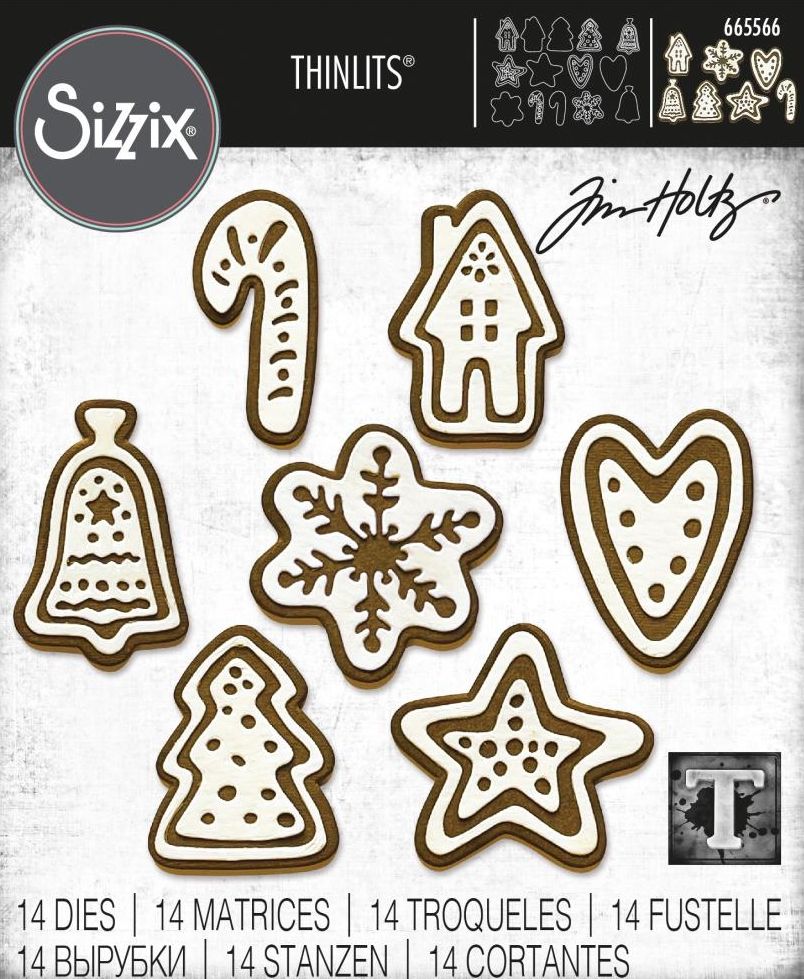 Tim Holtz / Sizzix - 665566 Christmas Cookies.........