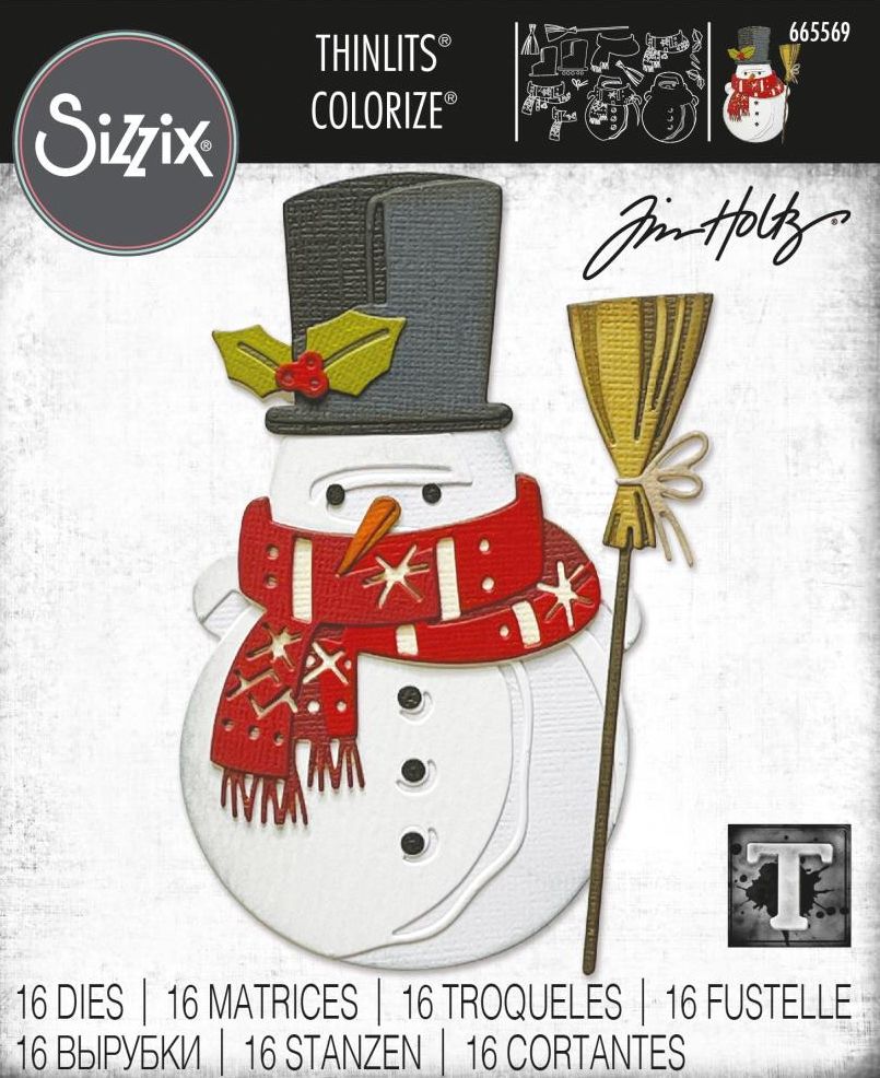 Tim Holtz / Sizzix - 665569 Winston Colorize.......
