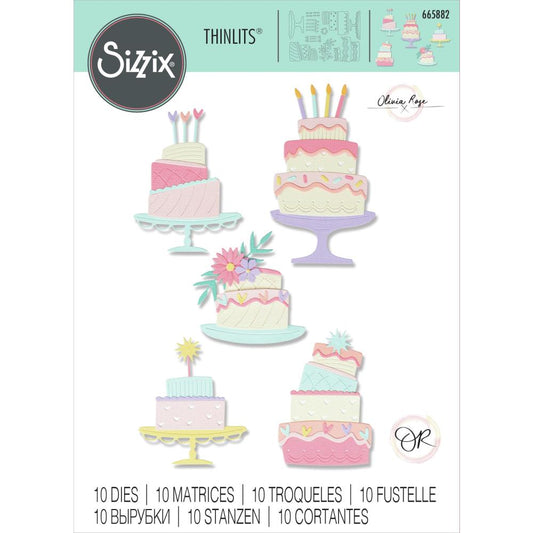 Sizzix - Build A Cake (665882)*
