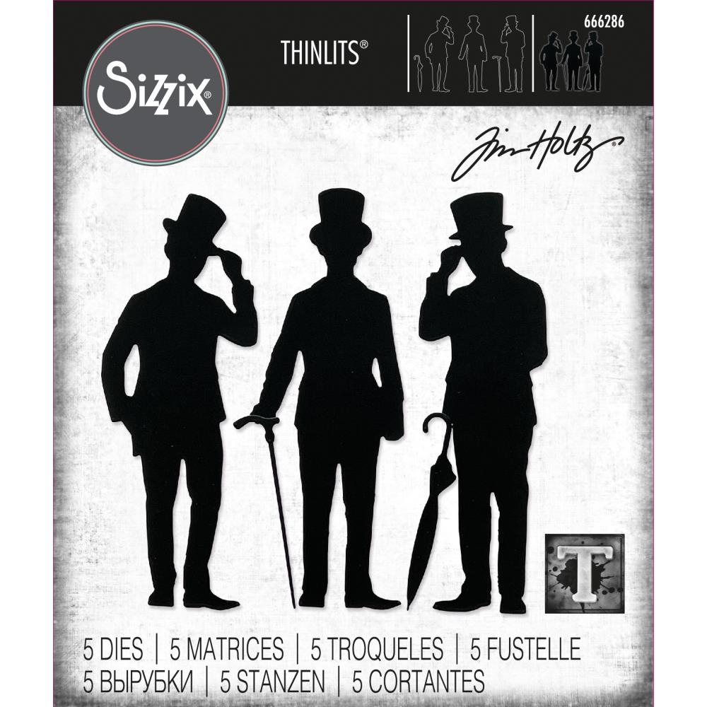 Tim Holtz / Sizzix - Gentlemen (666286).....temp sold out