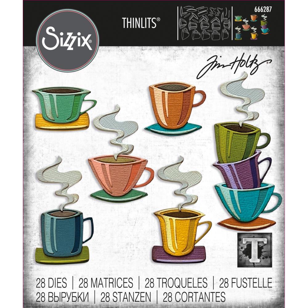 Tim Holtz / Sizzix - 666287 Papercut Cafe.........