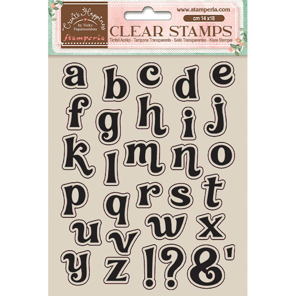 Stamperia - Create Happiness Alphabet (WTK159) sold out