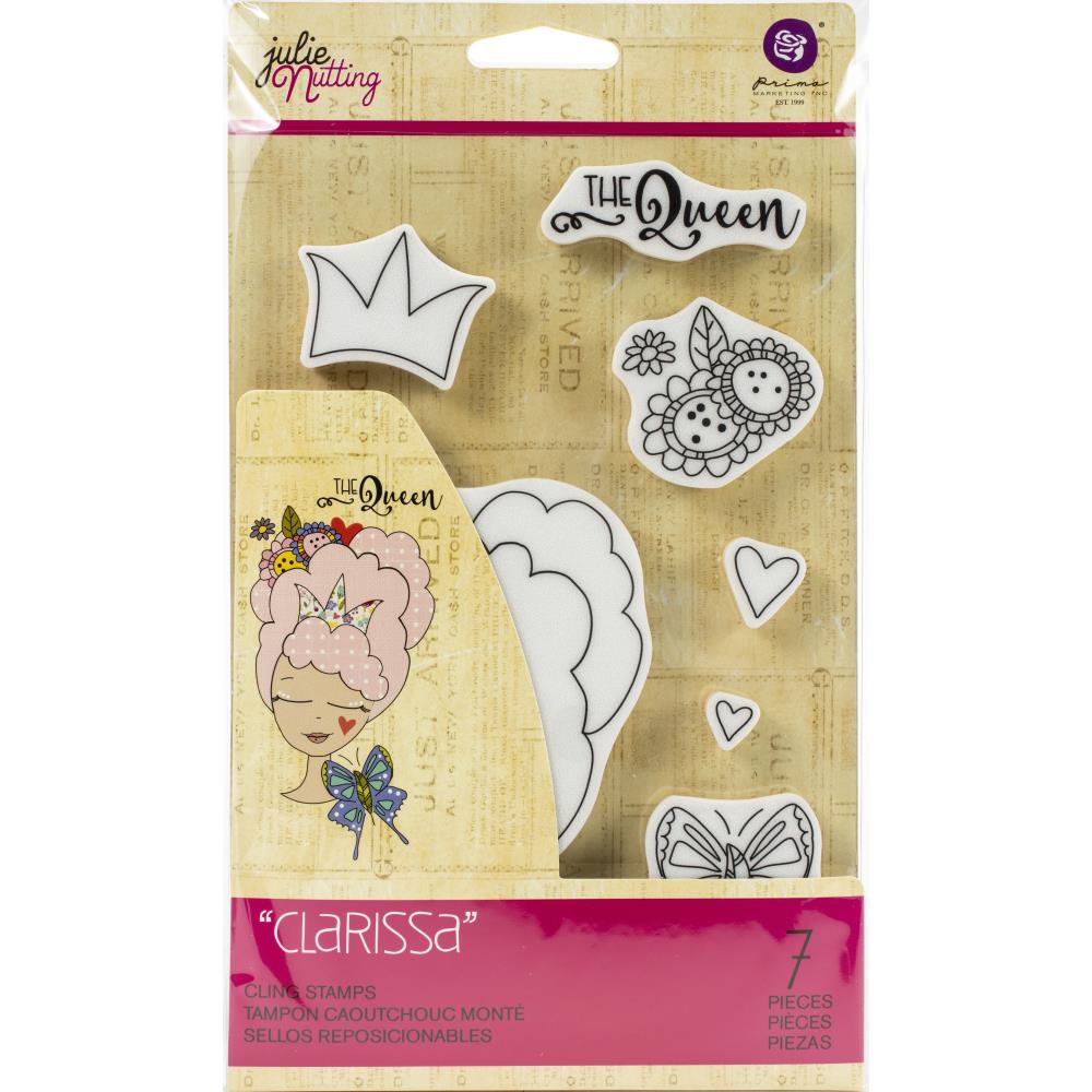 Prima Marketing 913021 Julie Nutting - Clarissa stamp set