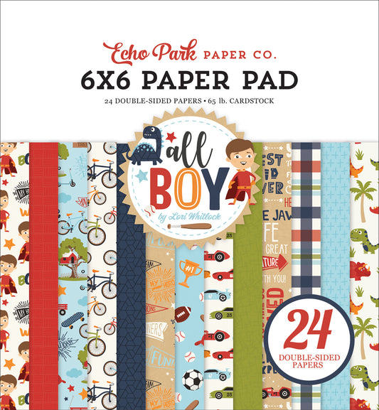 Echo Park - 207023 All Boy 6x6 Paper Pad