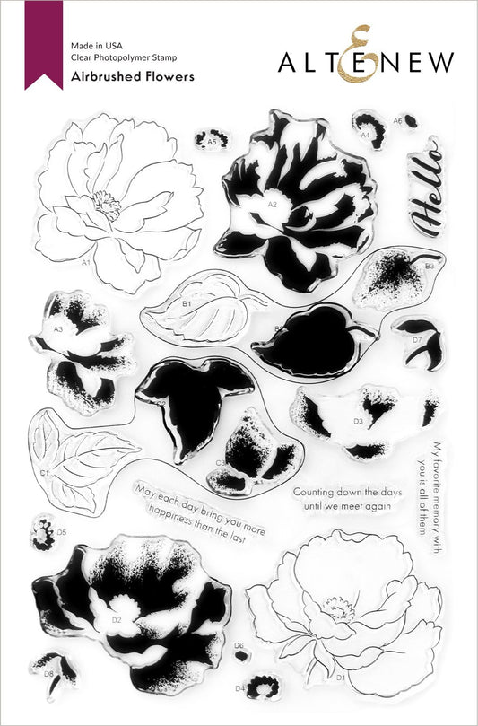 Altenew - Airbrushed Flower (stamp & die set)