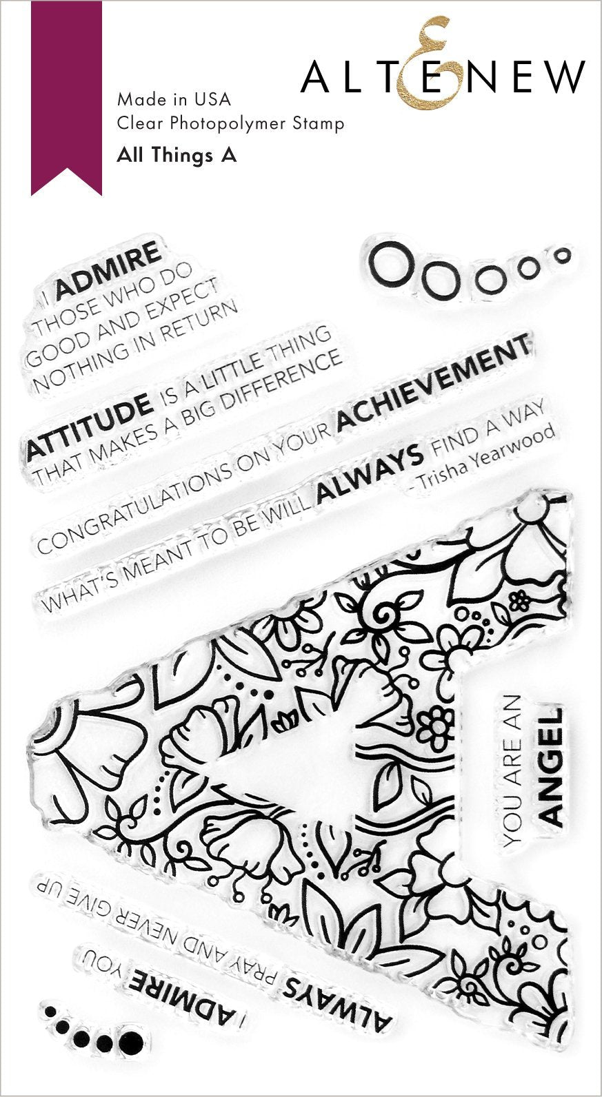 Altenew - All Things A (stamp set)