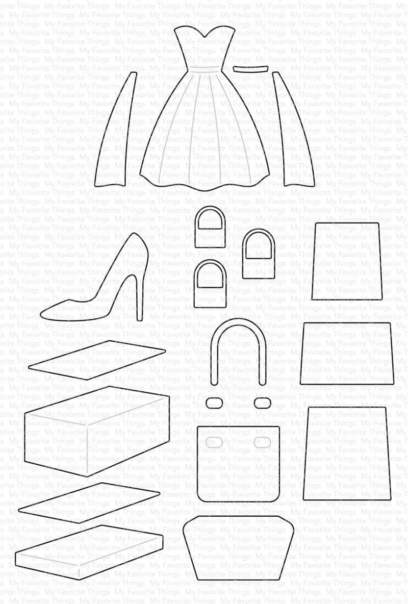 My Favorite Things - Always In Fashion die set........