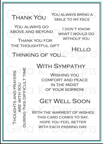 Gina K Designs - Assorted Greetings