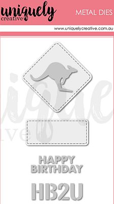 Uniquely Creative - Aussie Road Signs die