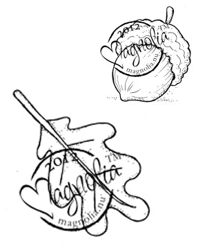 Magnolia Rubber Stamps - Autumn Oak Leaf and Acorn*