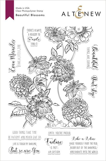 Altenew - Beautiful Blossoms stamp set*