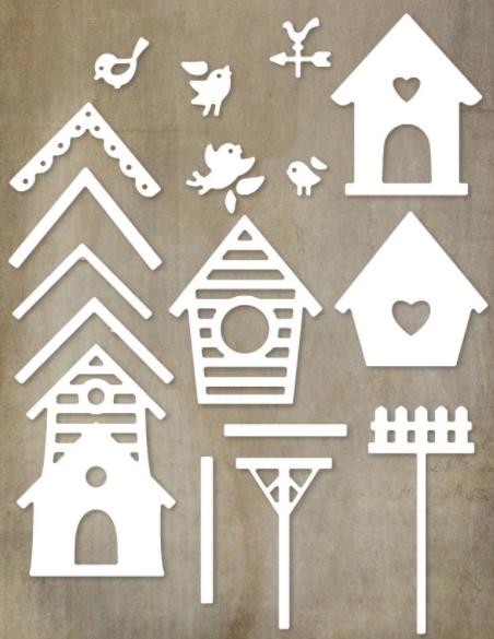 Paper Rose Studio - Bird House - sold out