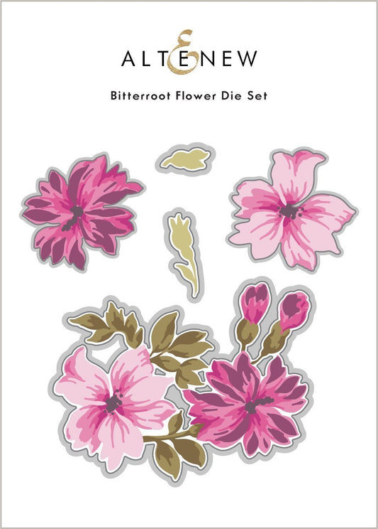 Altenew - Bitterroot Flower Layering Stencil & Die Set
