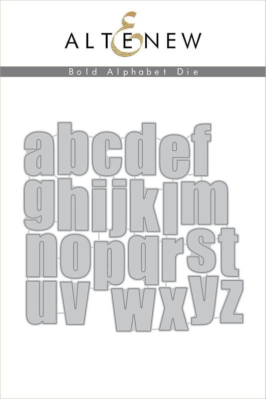 Altenew - Bold Alphabet die - out of stock