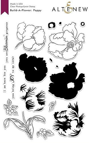 Altenew - Build A Flower Poppy Layering*