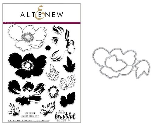 Altenew - Build A Flower: Anemone (stamp & die bundle)*