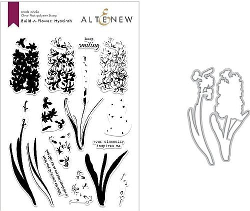 Altenew - Build A Flower: Hyacinth (stamp & die bundle)*