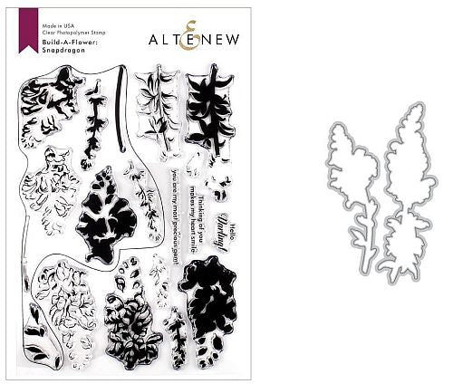 Altenew - Build A Flower: Snapdragon (stamp & die set)*
