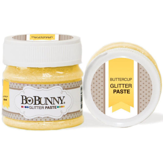BoBunny Double Dot Glitter Paste - Buttercup