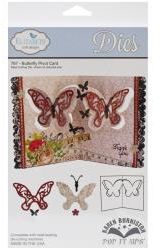 Elizabeth Crafts Die - 767 - Butterfly Pivot Card..