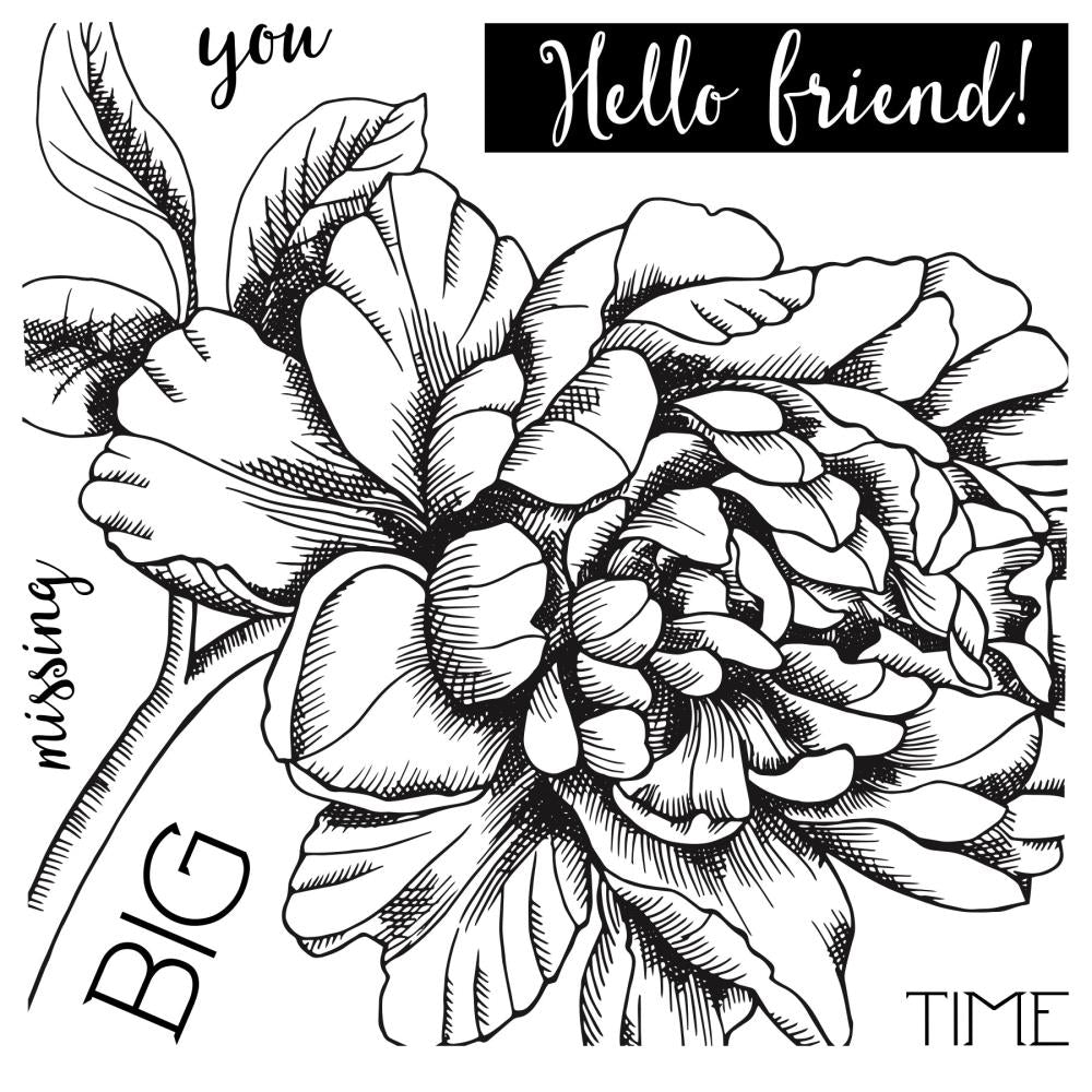 Colorado Craft Company - C3BB241 Missing You Peony*