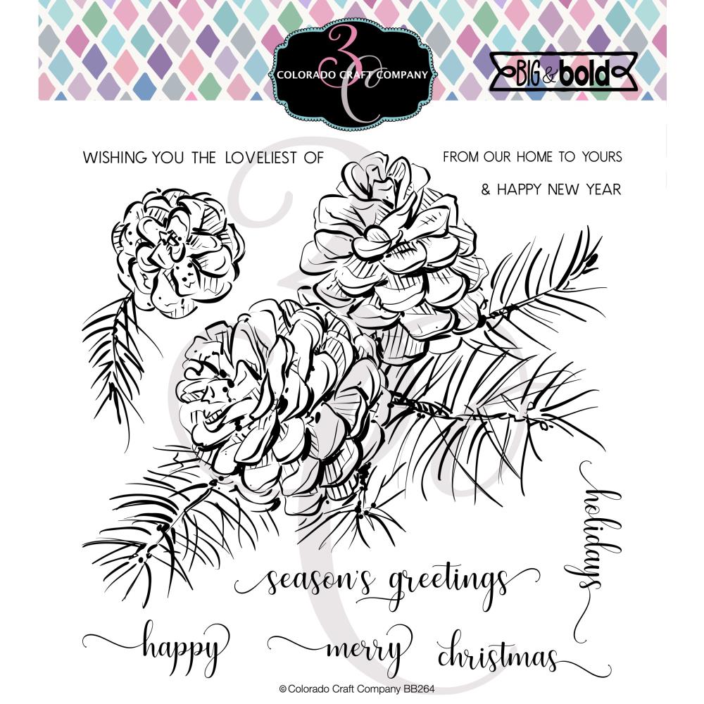 Colorado Craft Company C3BB264 Pinecone & Branch*