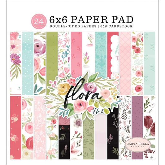 Echo Park - Flora No 3 - CBF117023 6x6" Paper Pad