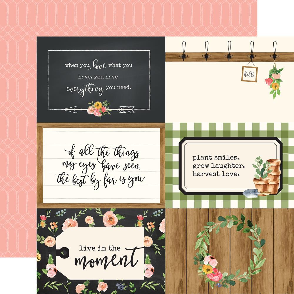 Carta Bella Spring Market 4 x 6 Journaling Cards (CBM80002)