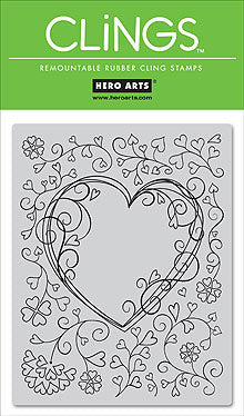 Hero Arts - CG129 Heart Frame..*