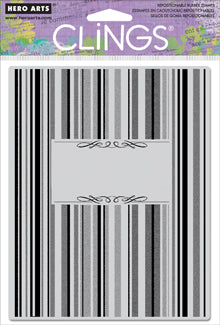 Hero Arts - CG458 Striped Note.*